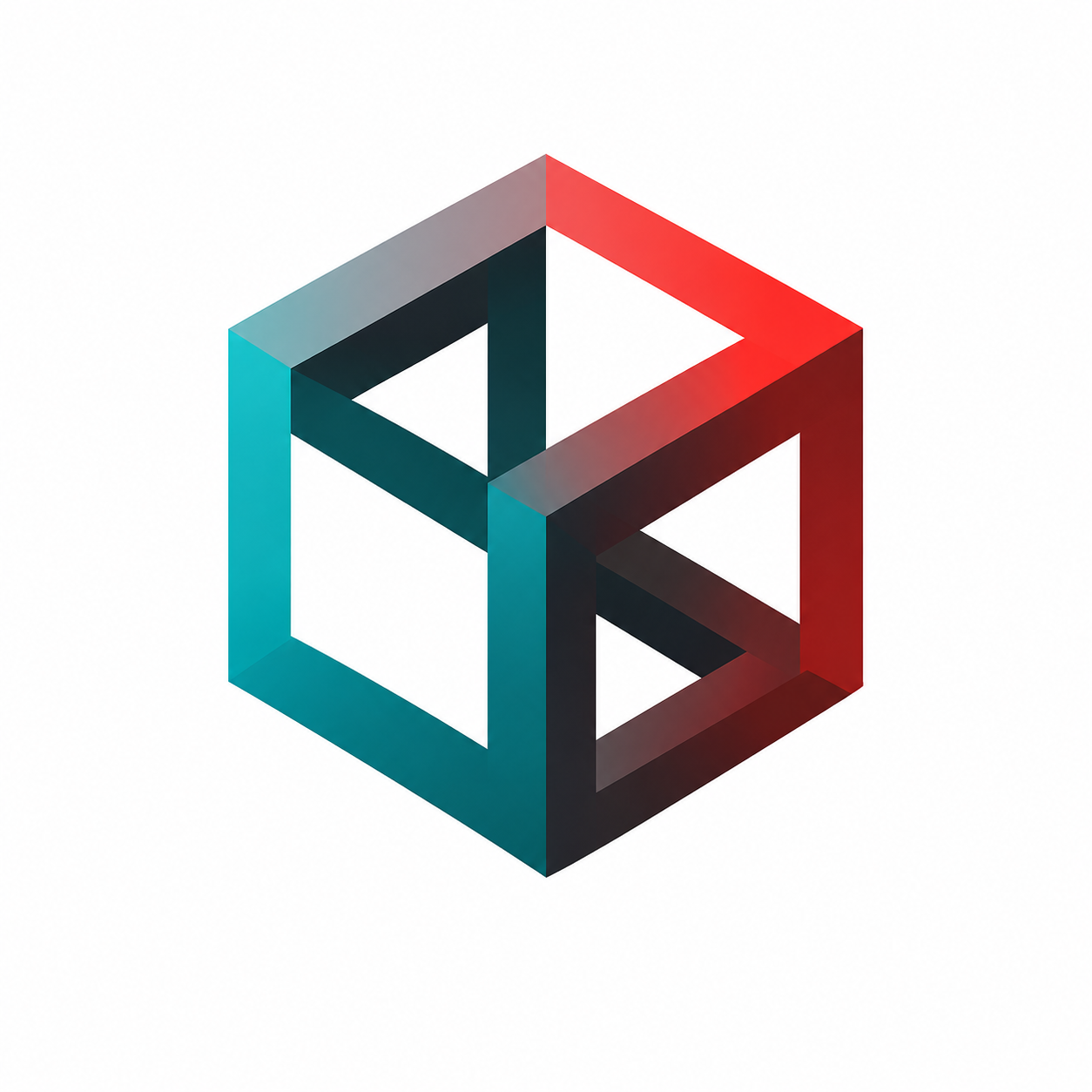 3D portrait logo por Carlos Escolástico